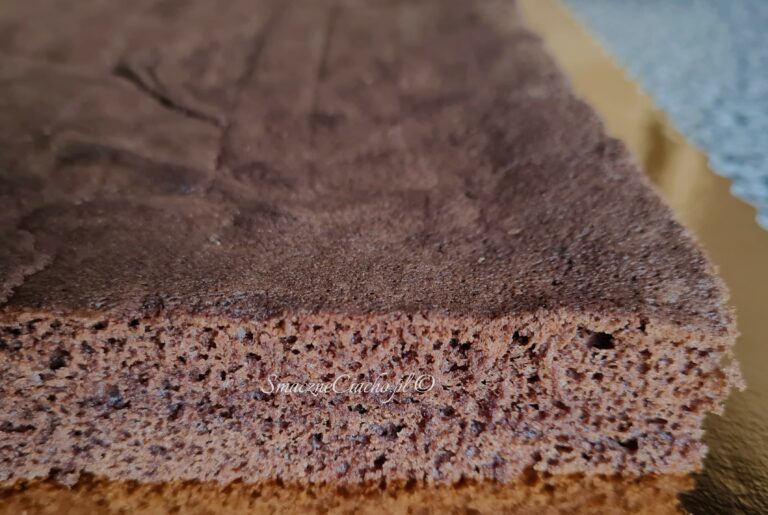 Wilgotny i puszysty biszkopt kakaowy