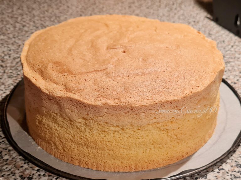 Biszkopt bez rzucania i bez proszku do pieczenia
