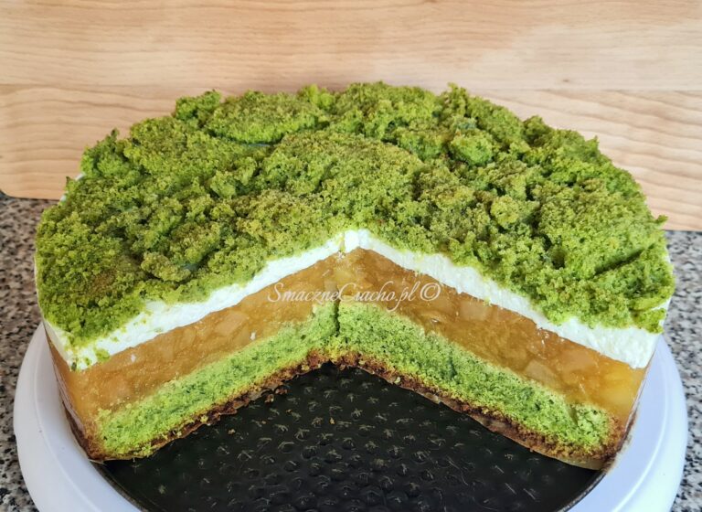 Szpinakowe z jabłkami i jogurtem