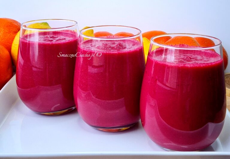 Koktajl burak marchew jabłko