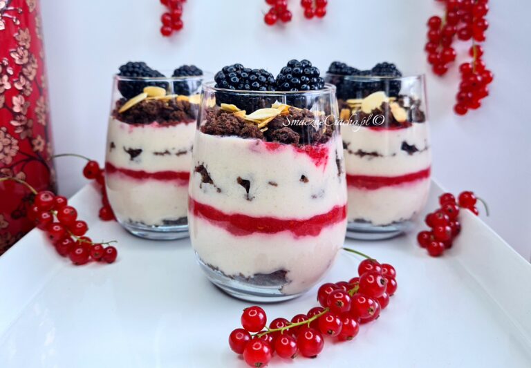 Deser porzeczkowo-bananowy