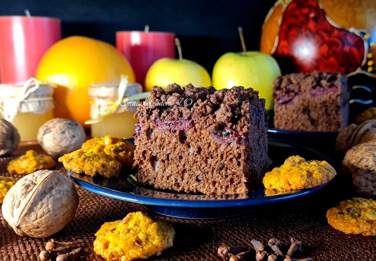 Ciasto na maślance „Czekoladowa Wiśnia piernikowa”